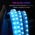Tiras de luz LED blanca para carro