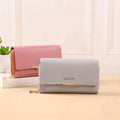 Cartera pequeña de piel sintetica para mujer