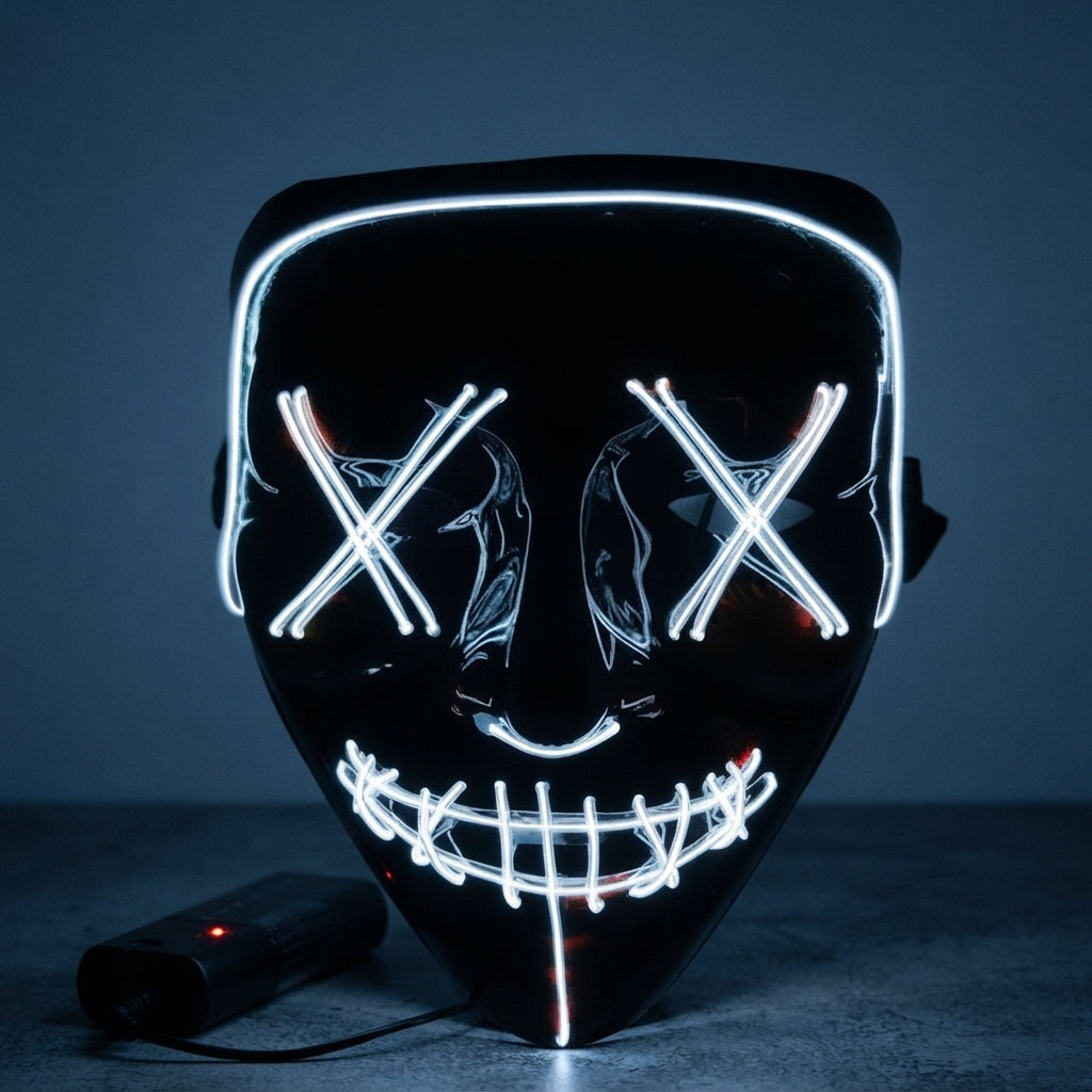 Mascara LED para disfraz