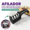 Afilador de cuchillos 3 en 1