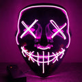 Mascara LED para disfraz