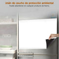 Calendario y pizarra blanca magnetica para nevera