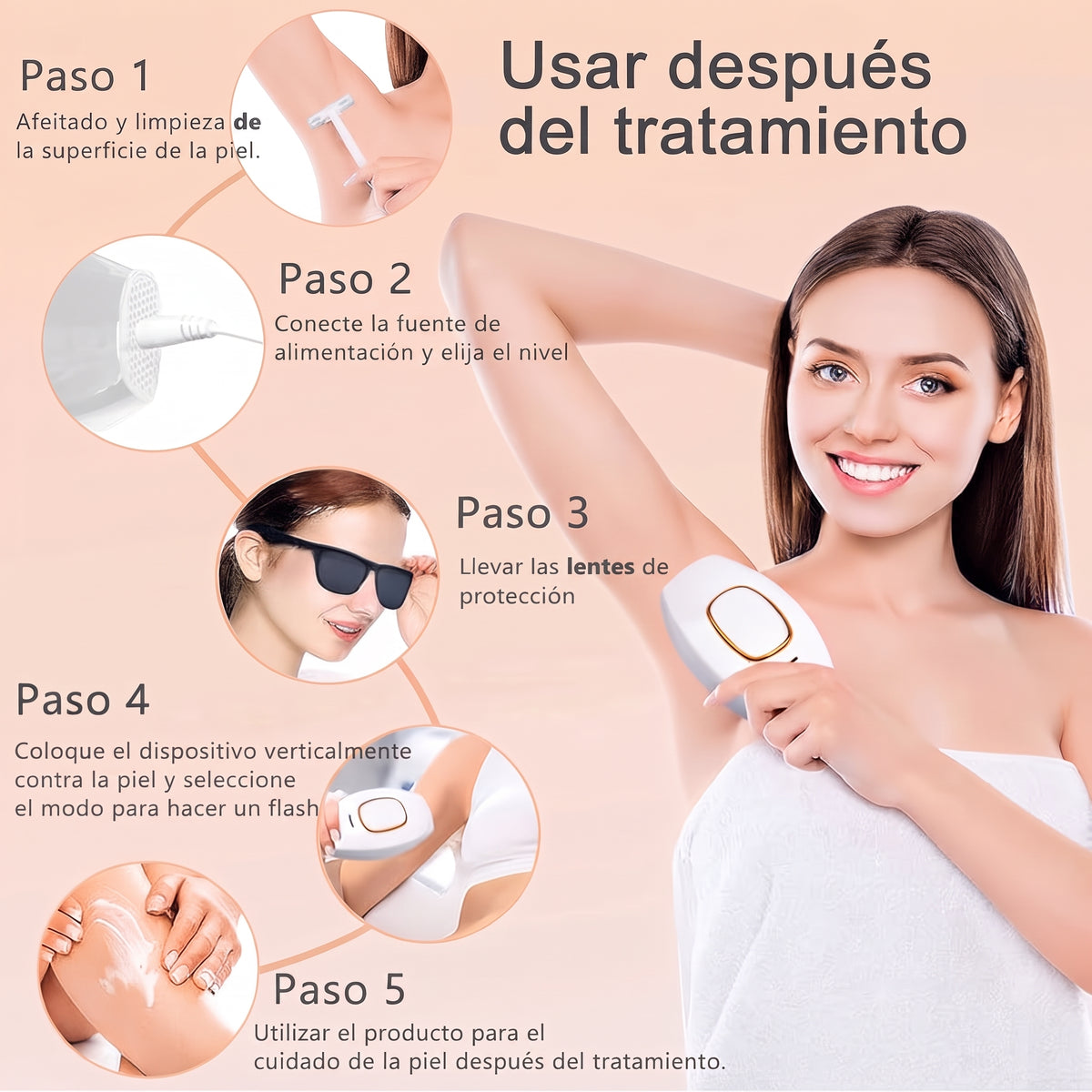 Maquina depiladora laser IPL