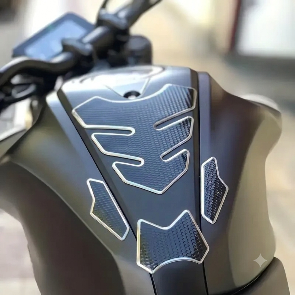 Pegatina De Fibra De Carbono para moto