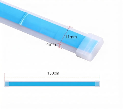 Tiras de luz LED blanca para carro