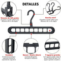 Gancho para ropa multifuncional