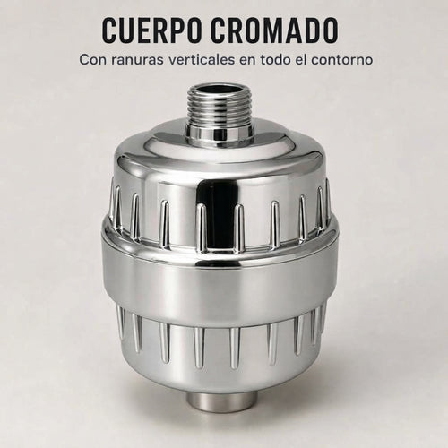 Filtro de cabezal universal para regadera