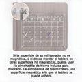 Calendario magnetico para nevera