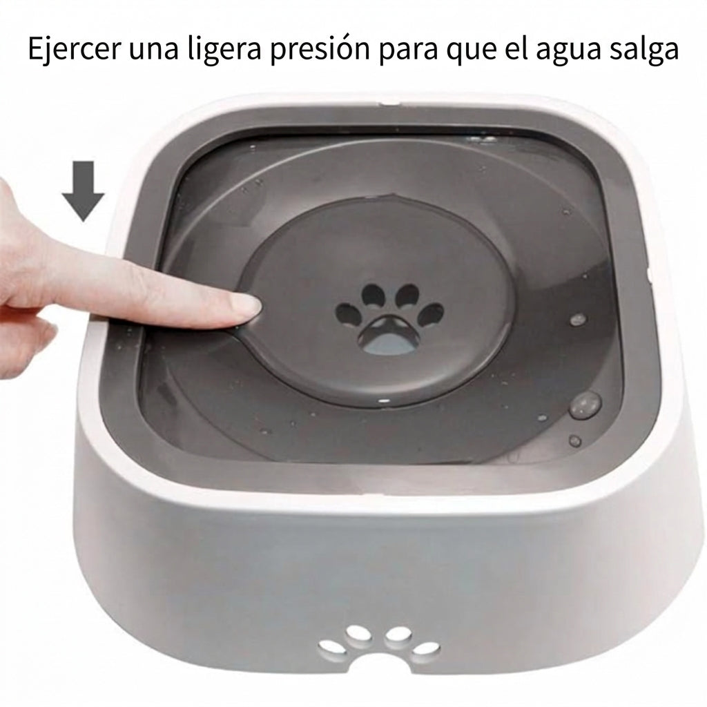 Dispensador de agua para perros