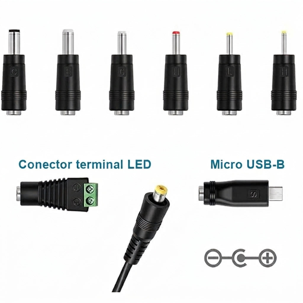 Adaptador universal AC/DC 30W