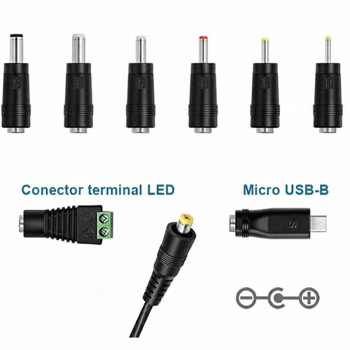 Adaptador universal AC/DC 30W