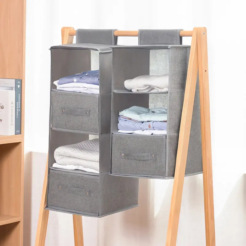 Organizador con cajones colgantes para closet 3 niveles – Al mejor precio en NQLN Store Caracas y Margarita