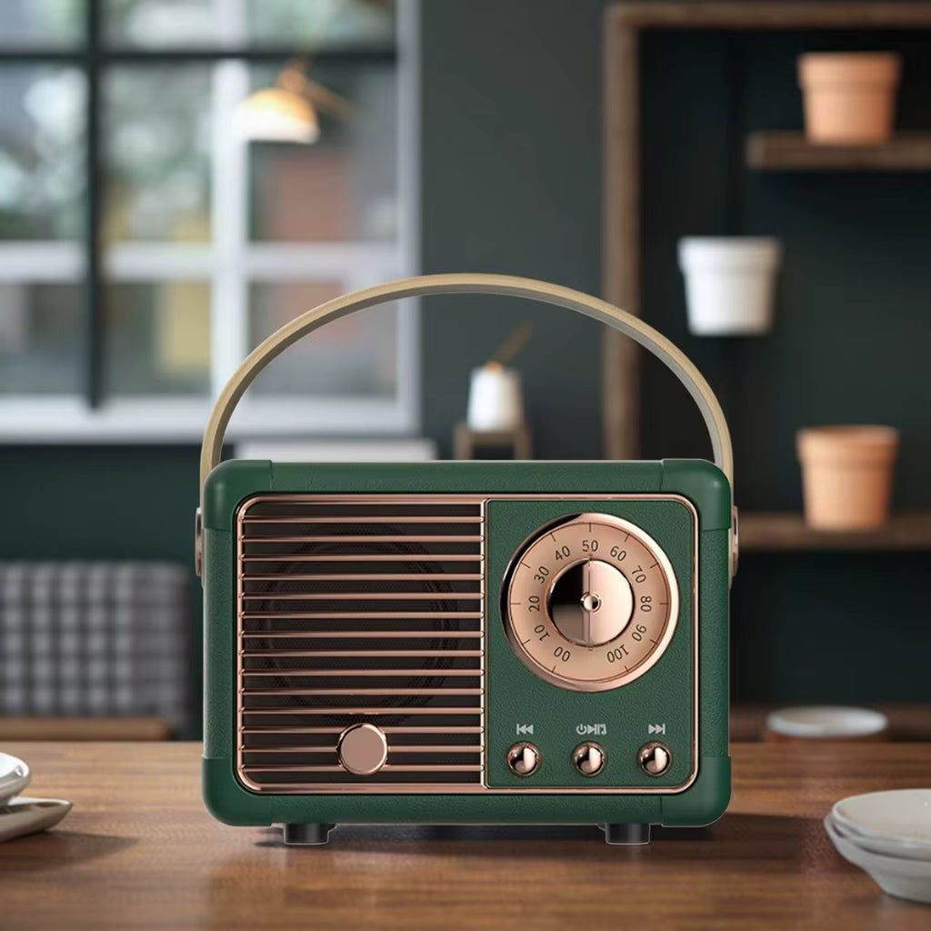 Mini Altavoz Retro de bluetooth – Comprar online en NQLN Store Venezuela con envío a todo el país