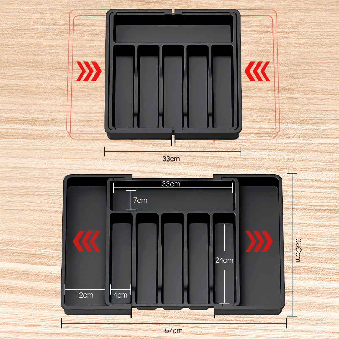 Organizador de Gaveta Extendible GRANDE Vauli – Vista detalle del producto – NQLN Store