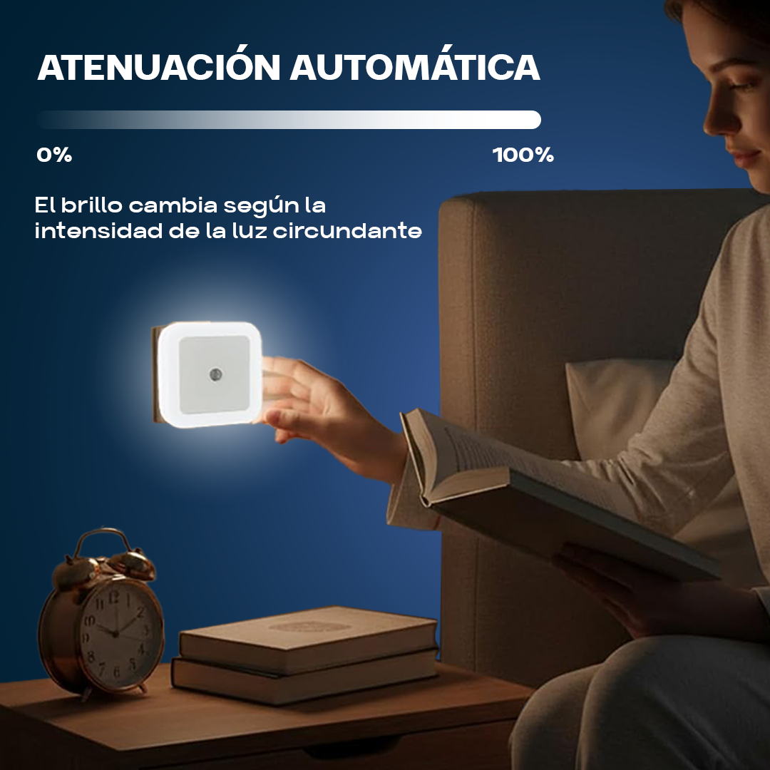 Luz nocturna automática Vauli (4 unidades) – Al mejor precio en NQLN Store Caracas y Margarita