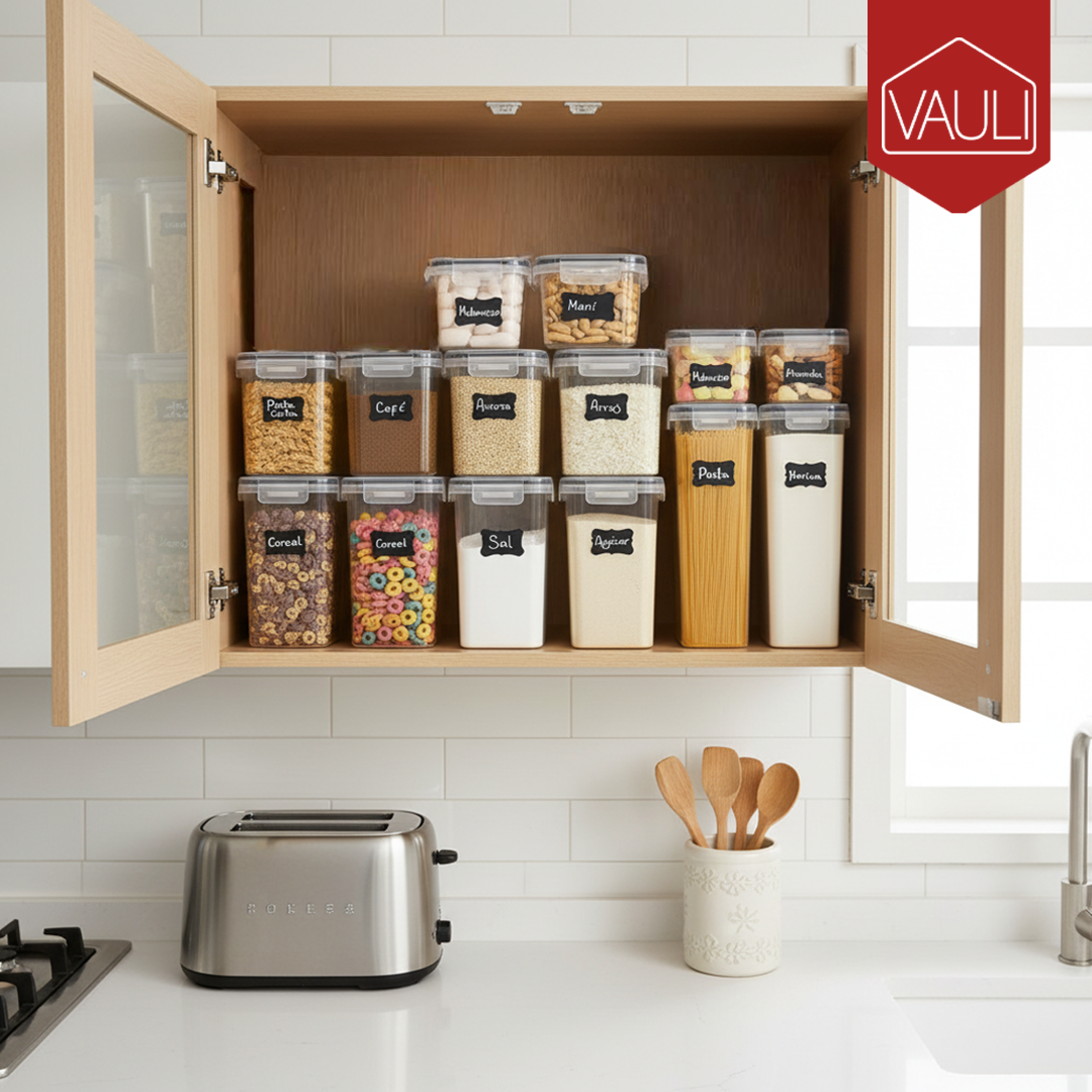 Envases Hermeticos 14 unidades Vauli – Comprar online en NQLN Store Venezuela con envío a todo el país
