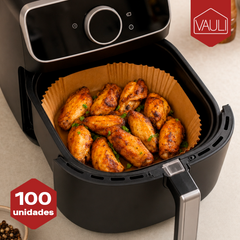 Cestas desechables para air fryer (100 unidades)  VAULI