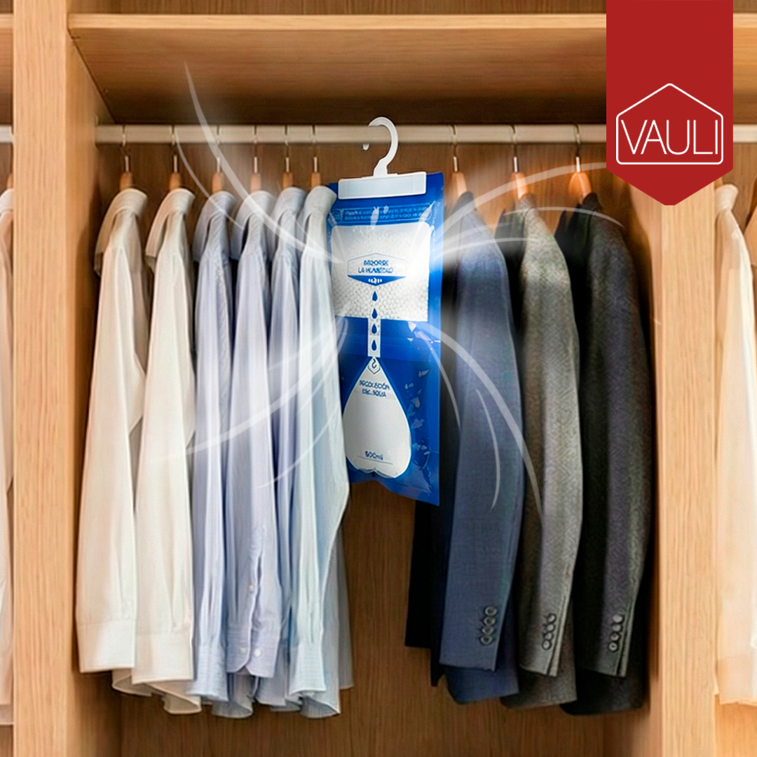 Bolsas absorbentes de humedad 500ml Vauli para closet armario deshumidificador – Comprar online en NQLN Store Venezuela co...