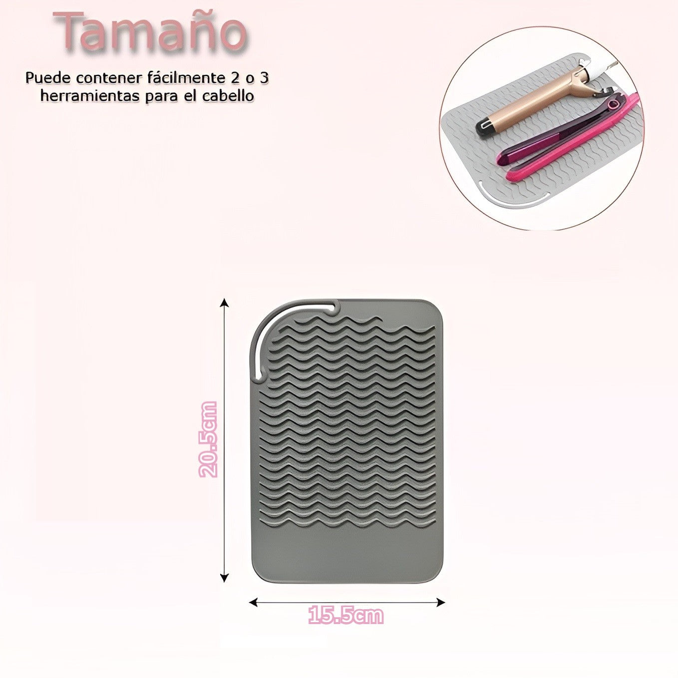 Alfombra Resistente al Calor Para Plancha de Cabello – Presentación del producto – Comprar en NQLN Store