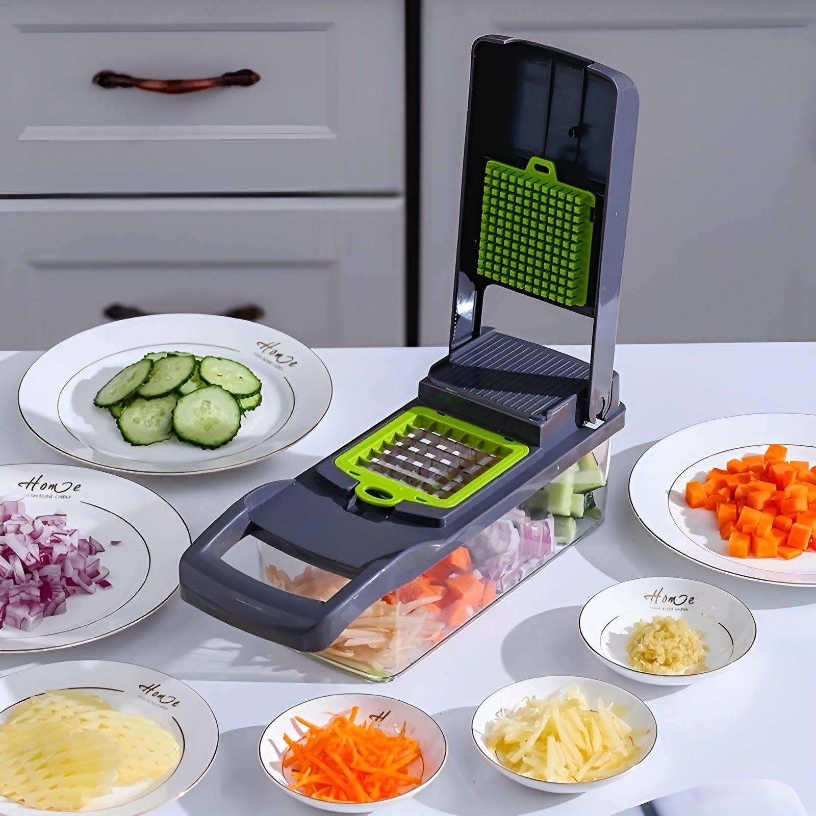 Cortador de verduras multifuncional 14 en 1 – Comprar al mejor precio en NQLN Store Venezuela