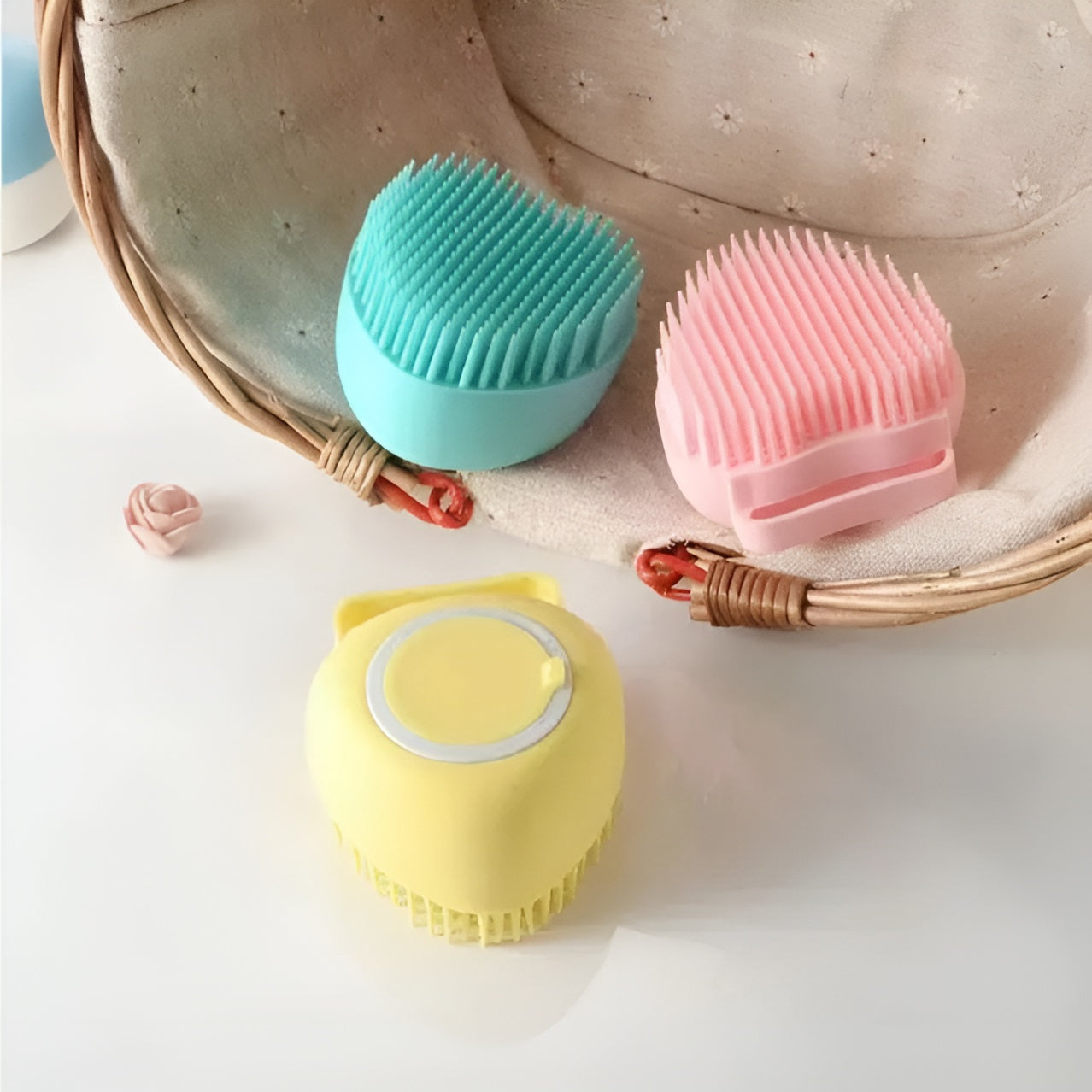 Cepillo de Silicona Exfoliante para perro – Envío a toda Venezuela – NQLN Store