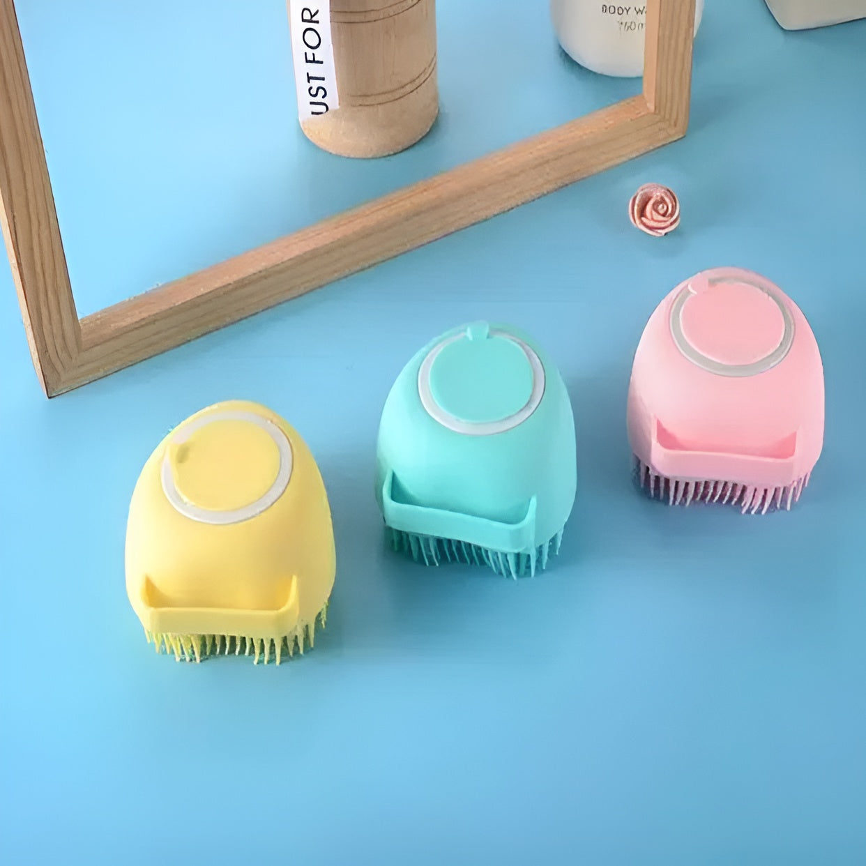 Cepillo de Silicona Exfoliante para perro – Envío a toda Venezuela – NQLN Store