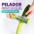 Pelador con barril para verduras y frutas