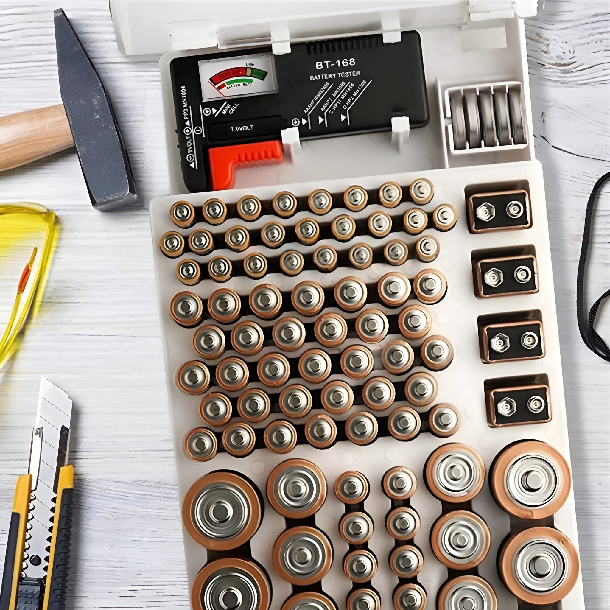 Organizador de baterías – NQLN Store Venezuela, tienda online con envío a todo el país