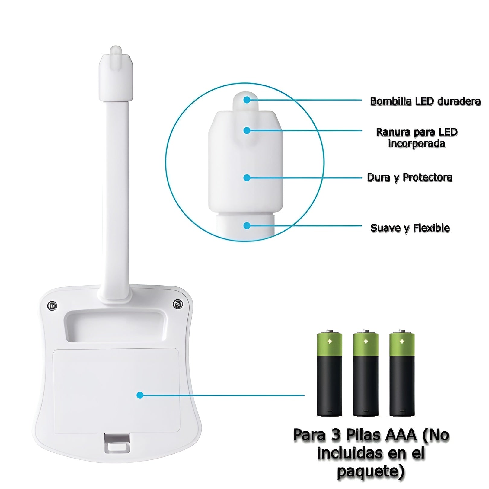 Sensor de luces led nocturna para inodoro – Envío a toda Venezuela – NQLN Store