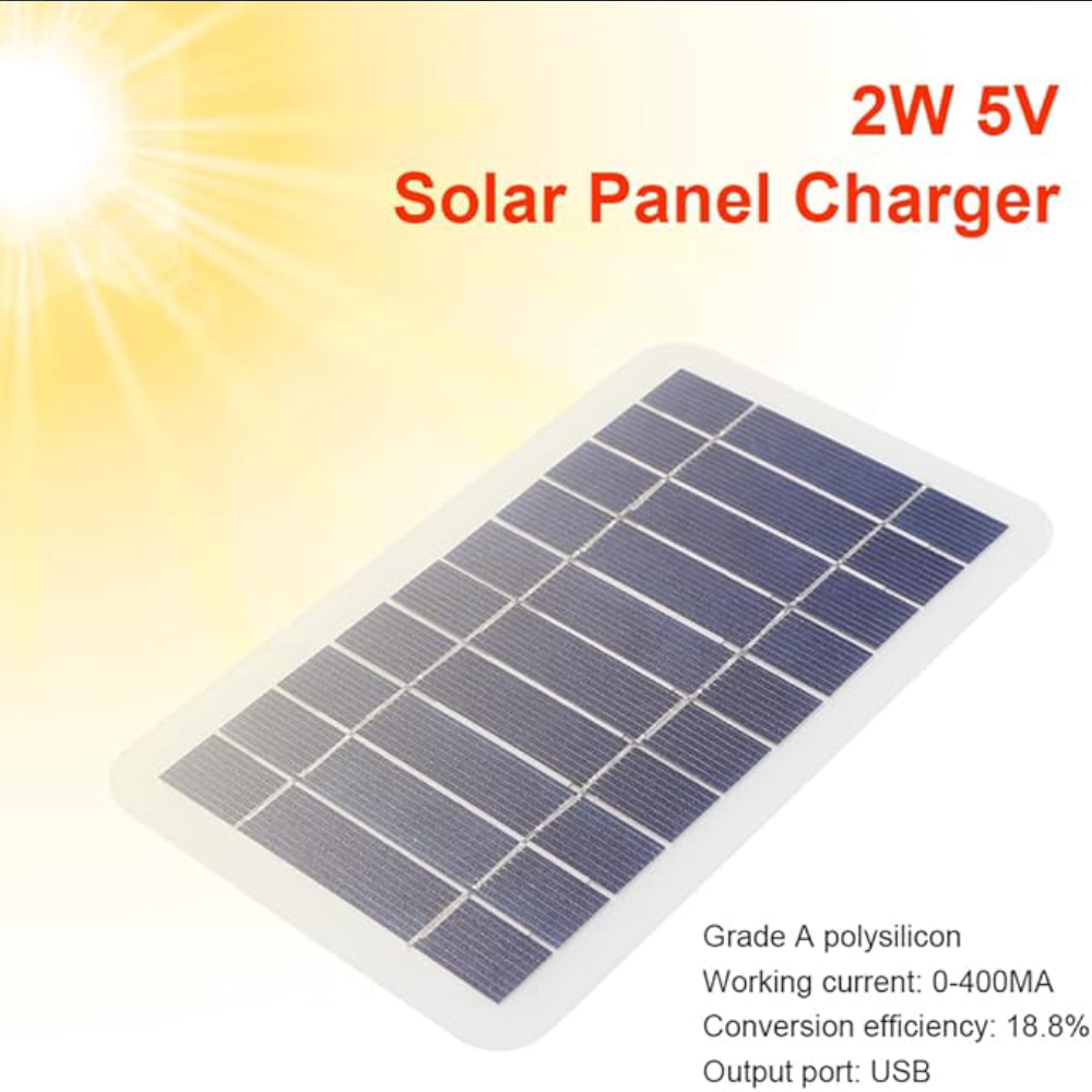 Panel solar para teléfonos con salida USB – Envío a toda Venezuela – NQLN Store