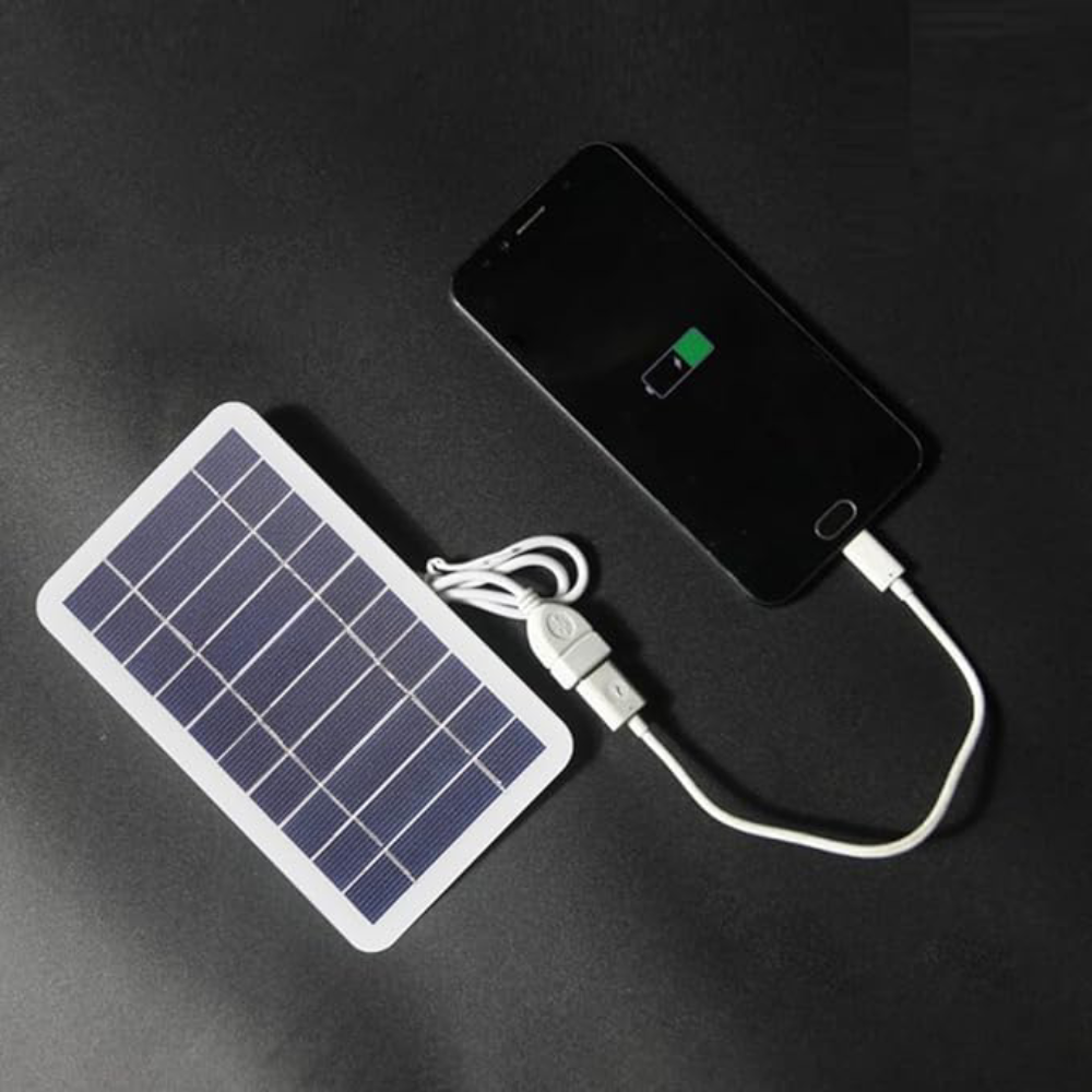 Panel solar para teléfonos con salida USB – NQLN Store Venezuela, tienda online con envío a todo el país