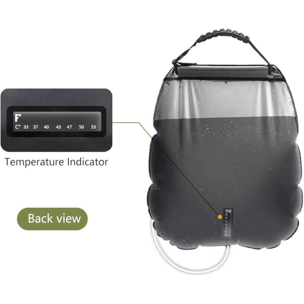 Bolso de ducha solar portatil – Detalle y presentación – NQLN Store Venezuela