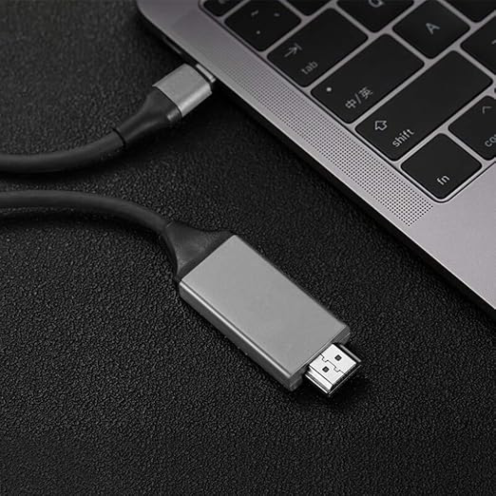 Cable de tipo C a HDMI – Detalle de calidad y acabado – NQLN Store