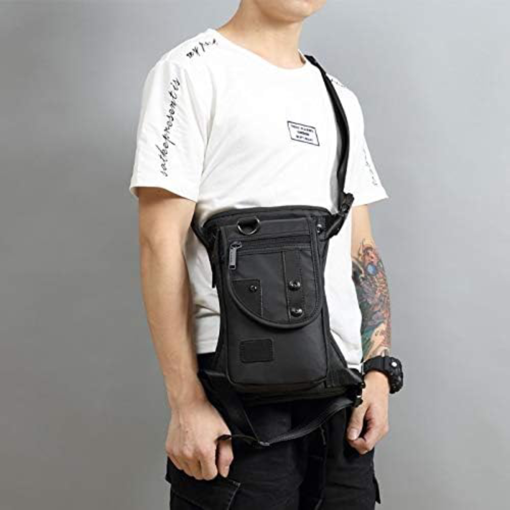 Bolso muslera para hombre – Vista de cerca del producto – NQLN Store