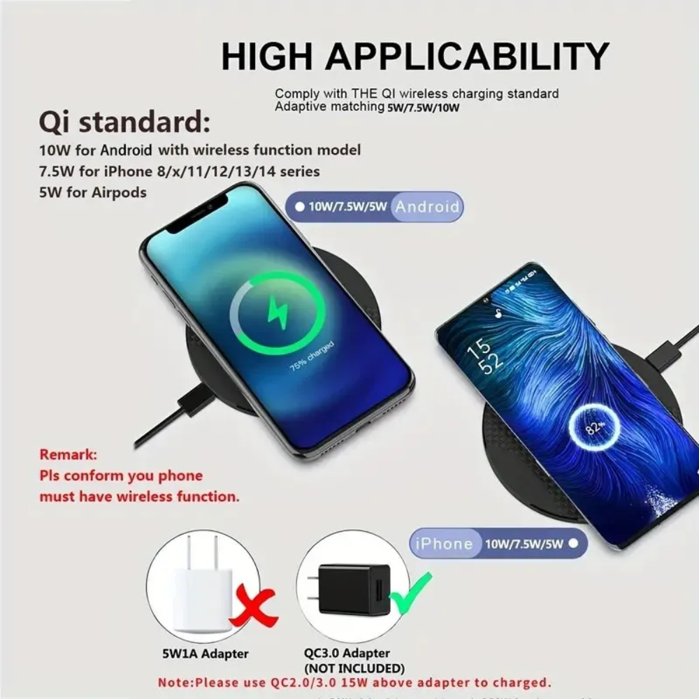 Cargador inalámbrico para Iphone – Tienda online NQLN Store Venezuela