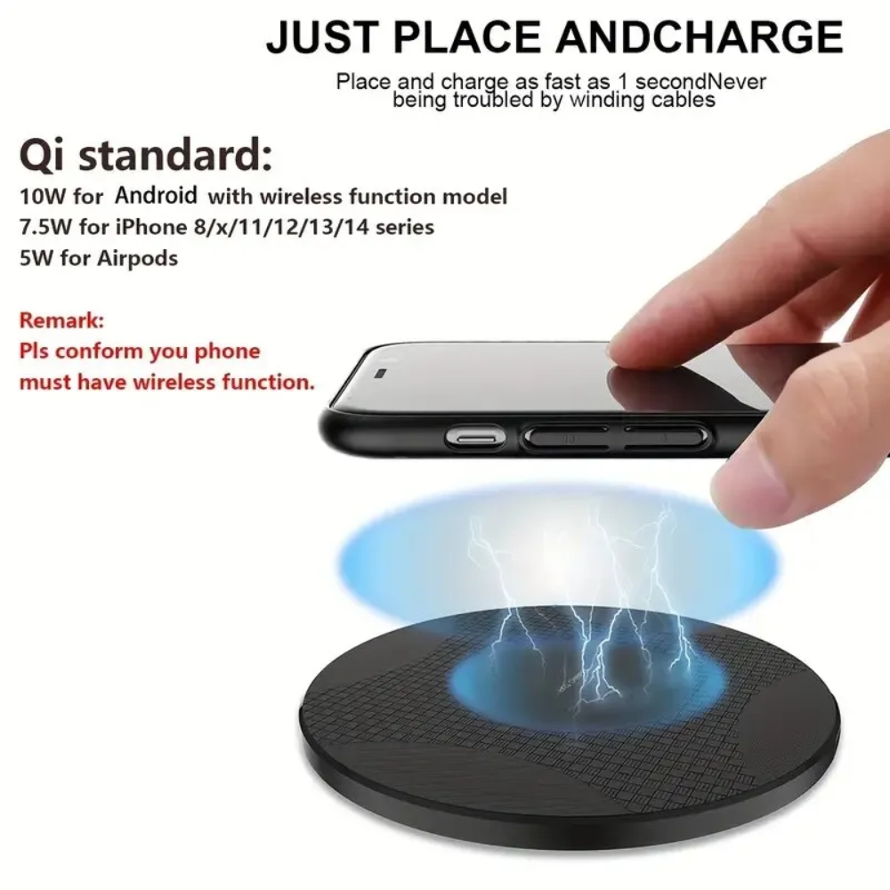 Cargador inalámbrico para Iphone – Tienda online NQLN Store Venezuela