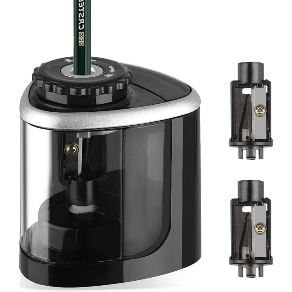 Sacapuntas eléctrico con batería – Disponible en Caracas y Margarita – NQLN Store