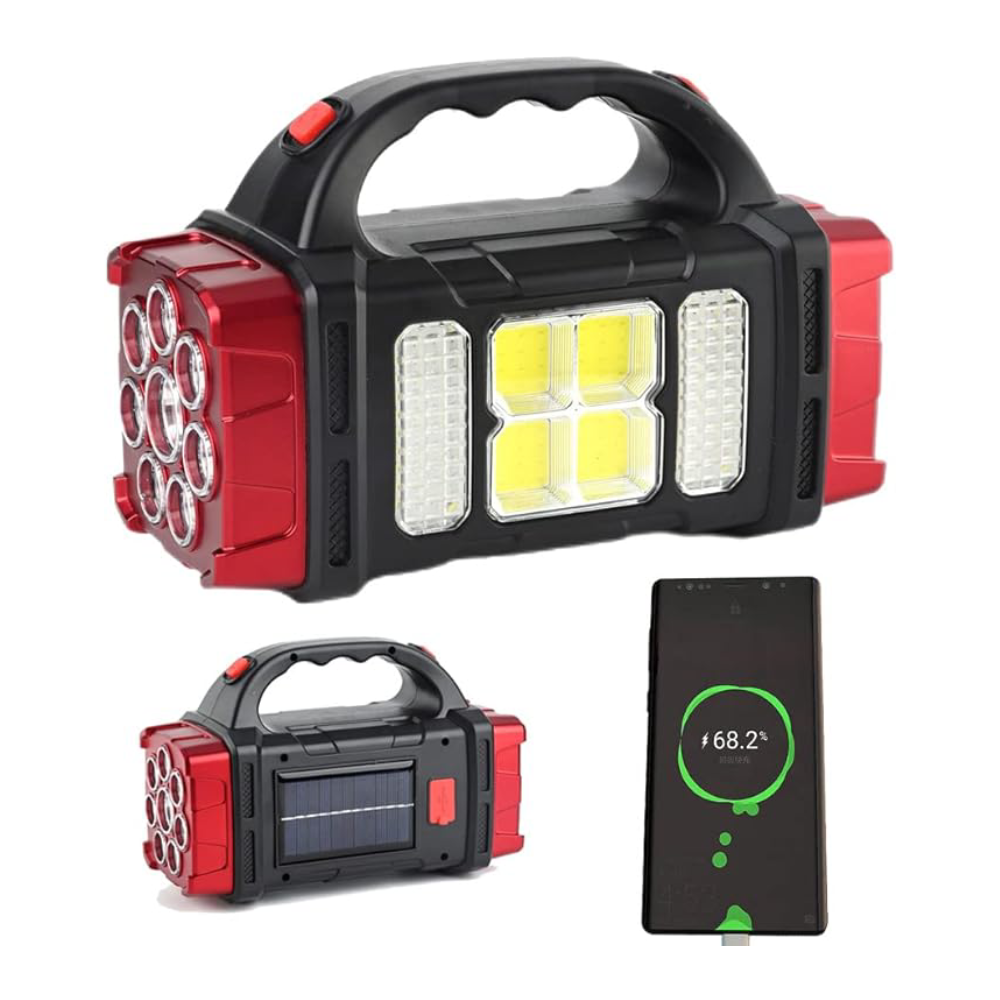 Linterna grande recargable por USB – Al mejor precio en NQLN Store Caracas y Margarita