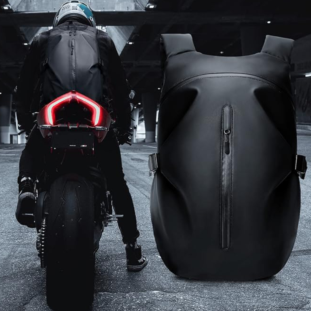 Mochila para motocicleta – Detalle y presentación – NQLN Store Venezuela