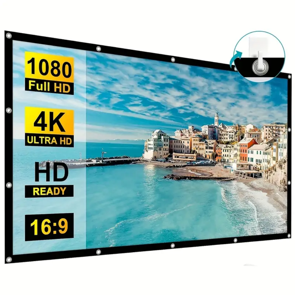 Pantalla de proyección HD 100 pulgadas – Tienda online NQLN Store Venezuela