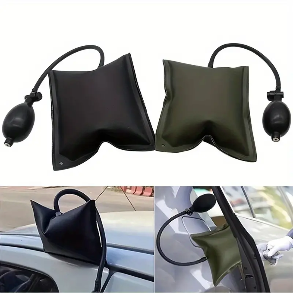 Bolsa de bomba de aire negra para carro – Vista adicional – Disponible en NQLN Store Venezuela