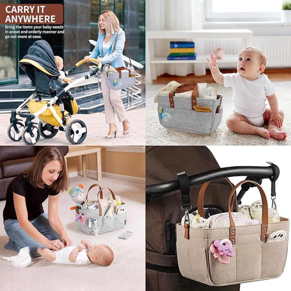 Bolsa para panales de bebe – Detalle de calidad y acabado – NQLN Store