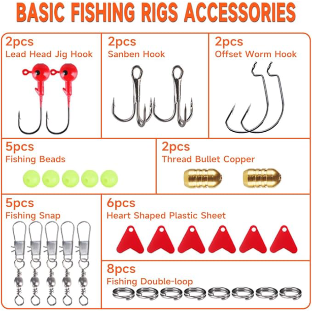 Señuelos De Pesca (78 piezas) – Detalle de calidad y acabado – NQLN Store