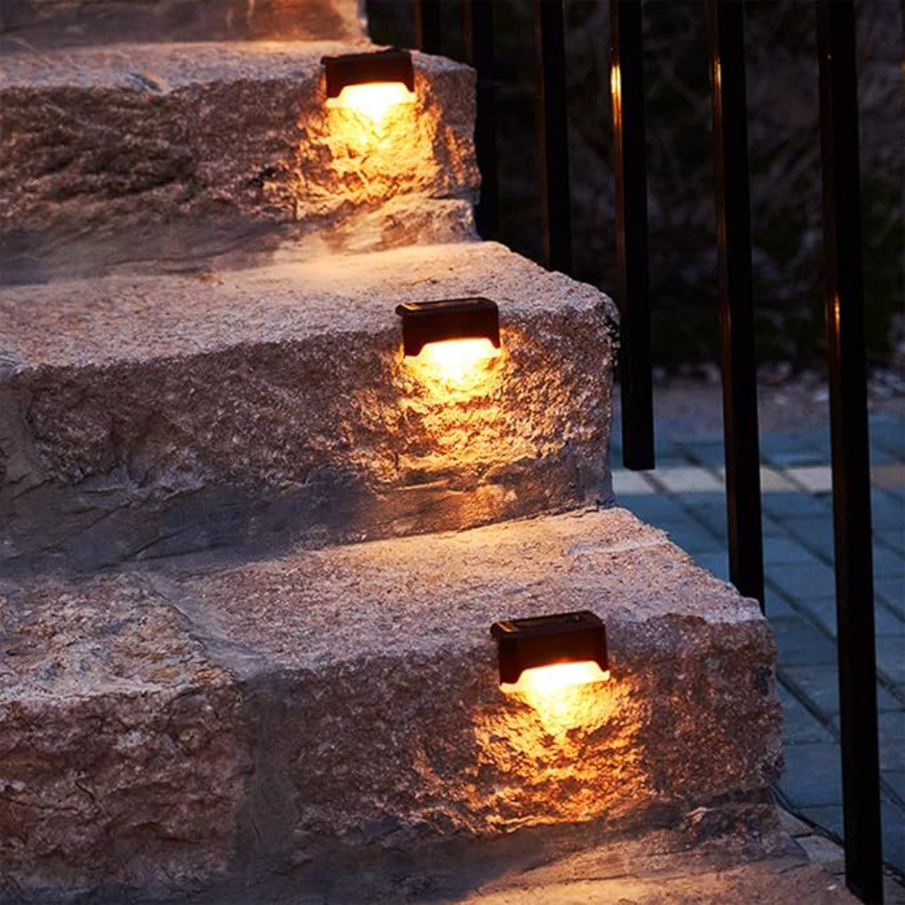 Luces solares LED impermeables (pack de 4) – Envío a toda Venezuela – NQLN Store