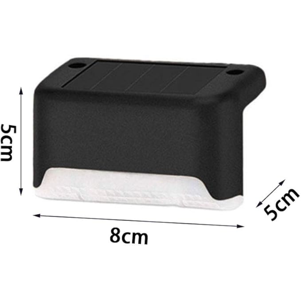 Luces solares LED impermeables (pack de 4) – Al mejor precio en NQLN Store Caracas y Margarita