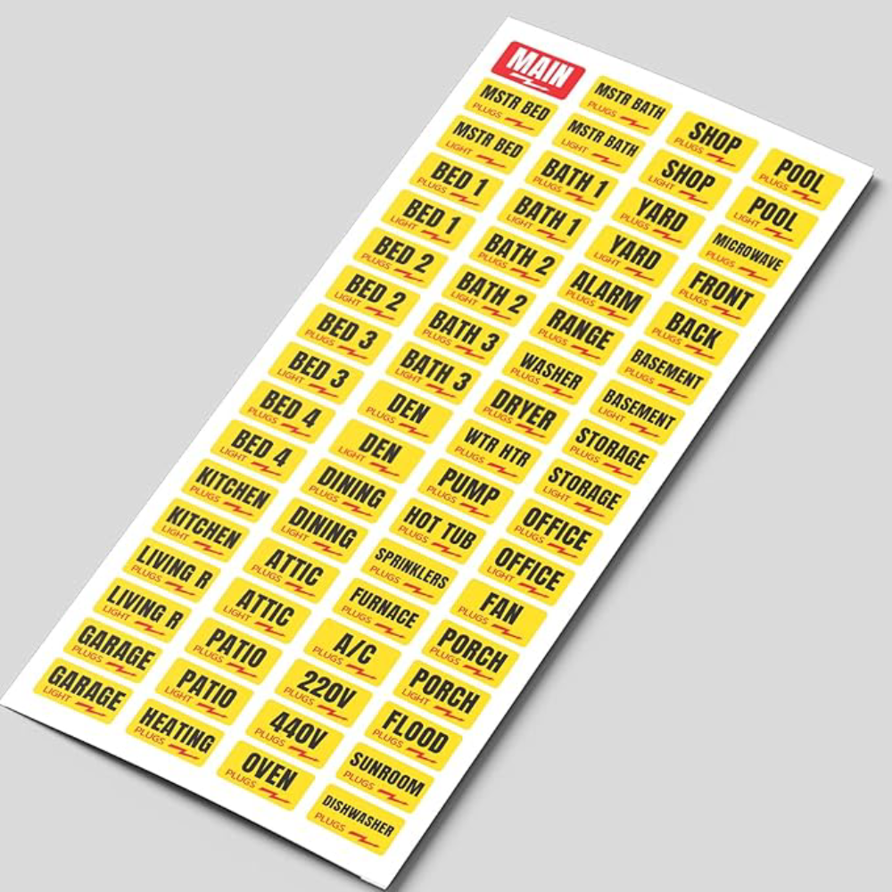 Etiqueta de caja de fusibles eléctricos – Al mejor precio en NQLN Store Caracas y Margarita
