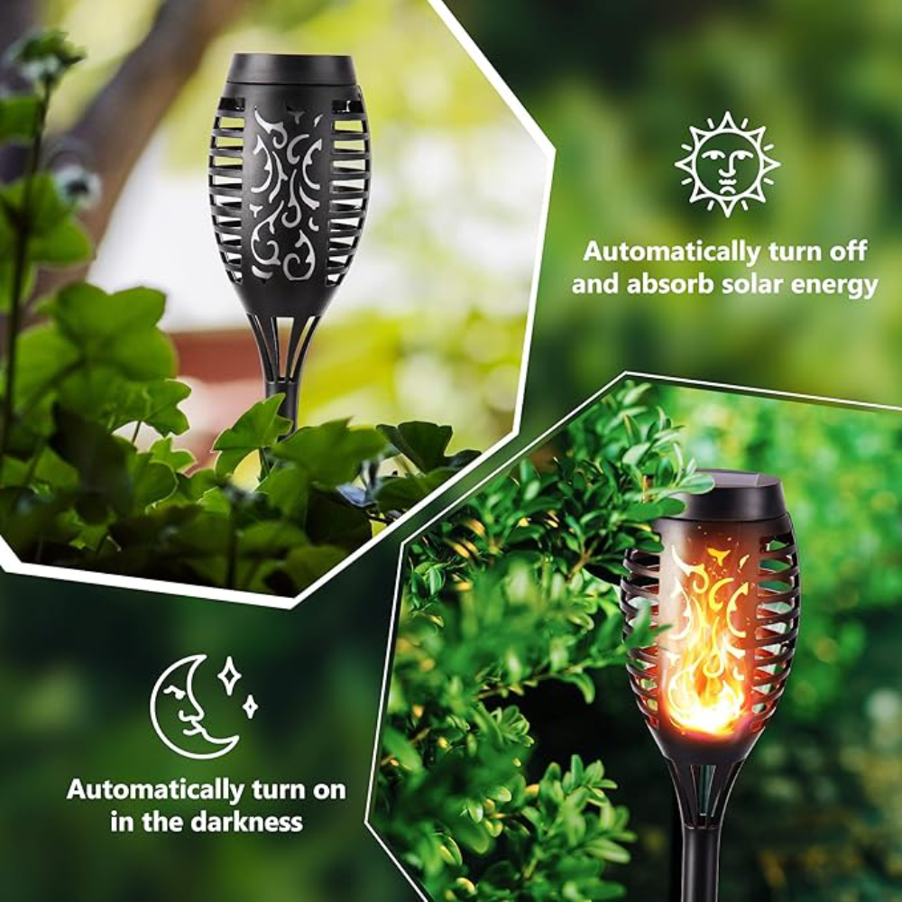 Antorcha Solar Luces Impermeables LED – Comprar al mejor precio en NQLN Store Venezuela