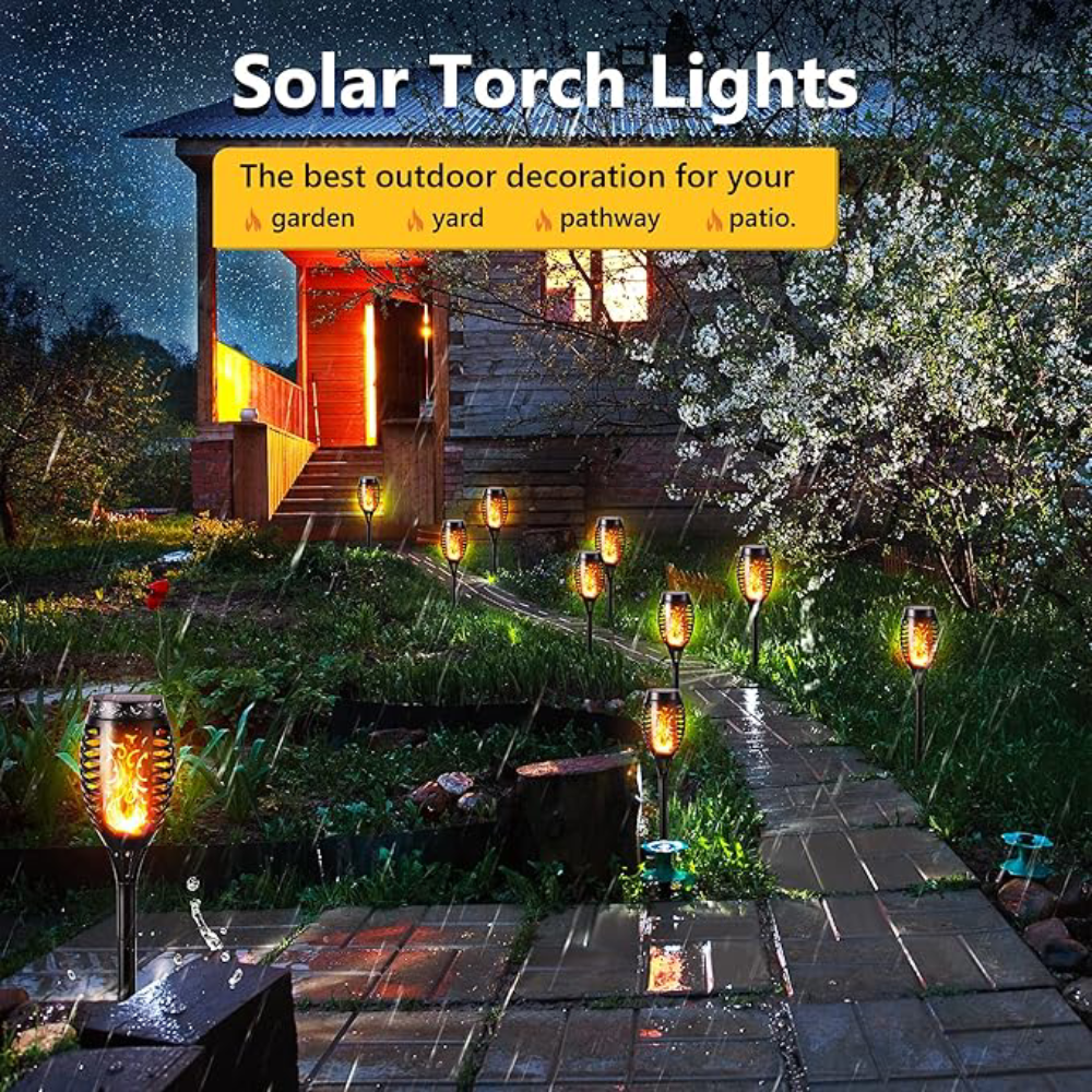 Antorcha Solar Luces Impermeables LED – Comprar al mejor precio en NQLN Store Venezuela