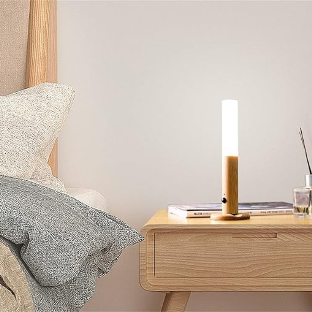 Lampara decorativa con sensor de movimiento – Detalle y presentación – NQLN Store Venezuela
