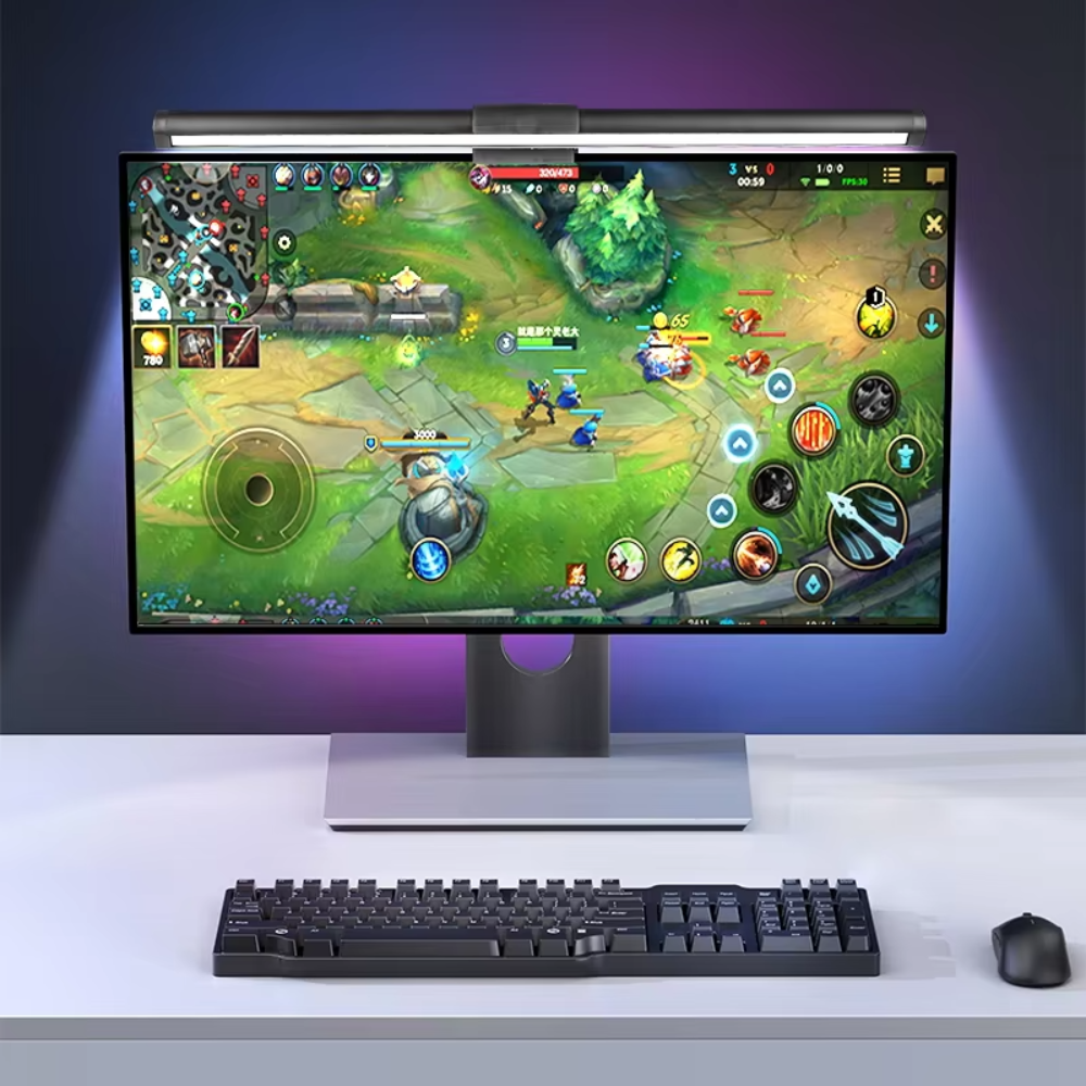 Lampara para monitores – Vista de cerca del producto – NQLN Store